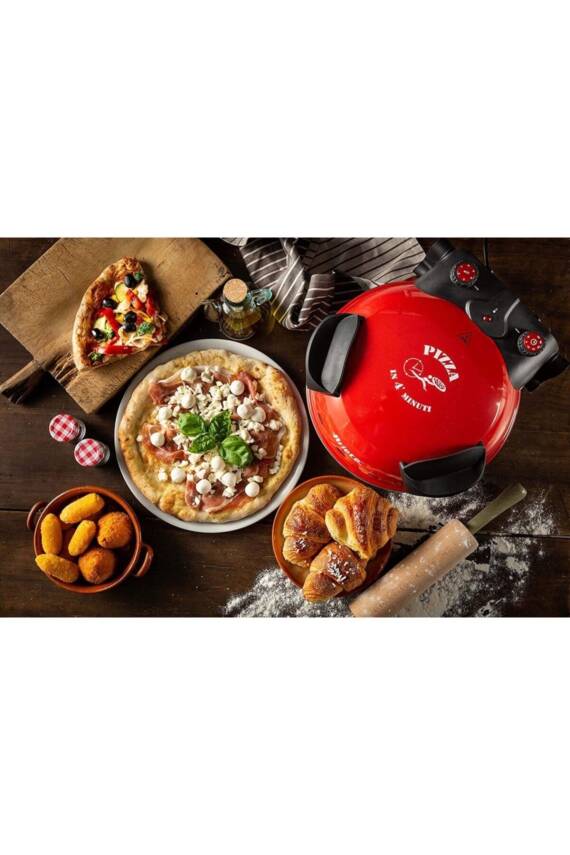 Ariete 0909/10 Pizza Fırını Kırmızı - 2