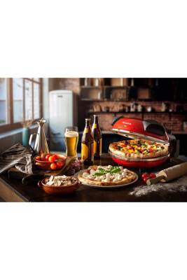 Ariete 0909/10 Pizza Fırını Kırmızı - 3