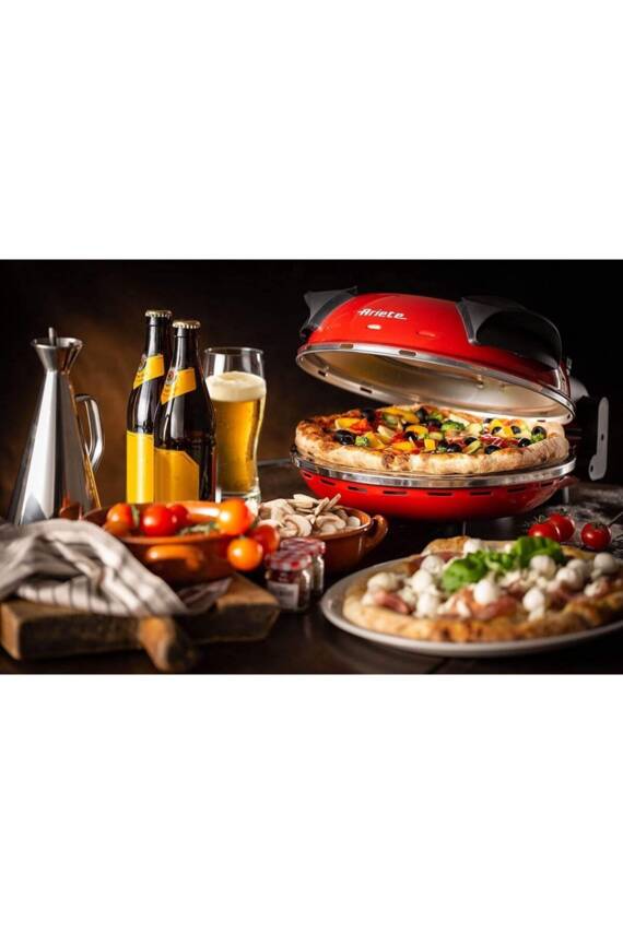 Ariete 0909/10 Pizza Fırını Kırmızı - 5