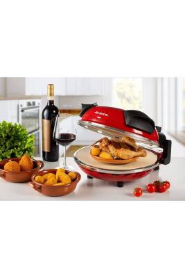 Ariete 0909/10 Pizza Fırını Kırmızı - 7