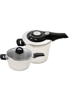Jumbo 500.01.01.8103 Procook 4.0 + 6.0 Litre Düdüklü Tencere Seti Kutu - 1
