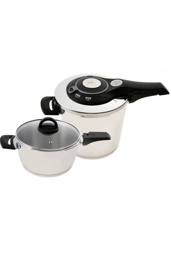 Jumbo 500.01.01.8103 Procook 4.0 + 6.0 Litre Düdüklü Tencere Seti Kutu - 1