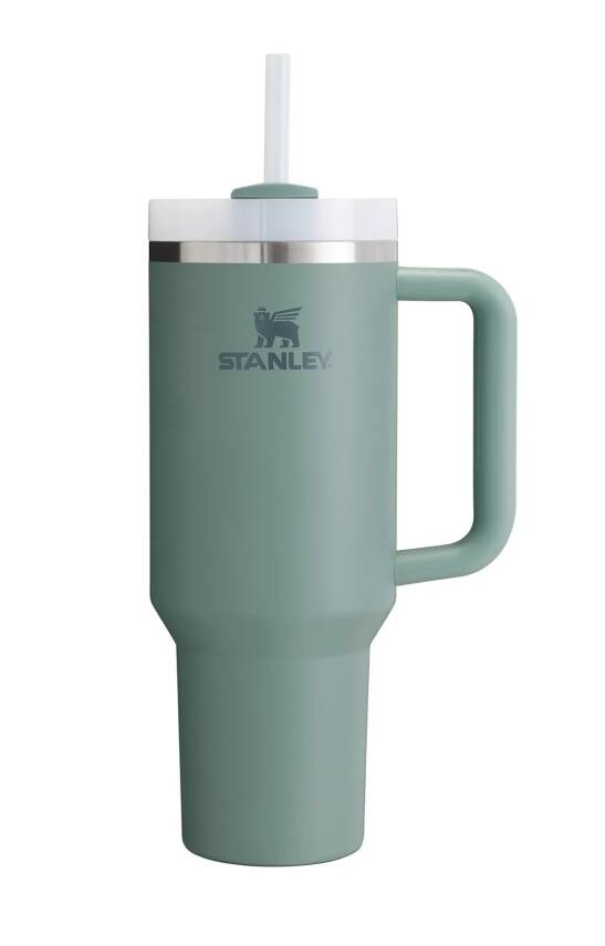 Stanley Quencher Pipetli Termos Bardak 1.18 Lt Koyu Yeşil - 1