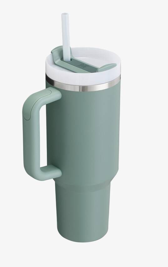 Stanley Quencher Pipetli Termos Bardak 1.18 Lt Koyu Yeşil - 2