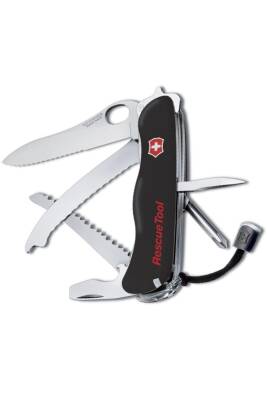 Victorinox 0.8623.MWN.3 RescueTool Siyah Hayat Kurtarma Çakısı - 1