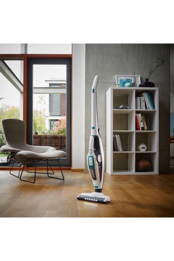 Leifheit LFH11925 Şarjlı Vakumlu Süpürme Makinesi + 2 Başlık - 1