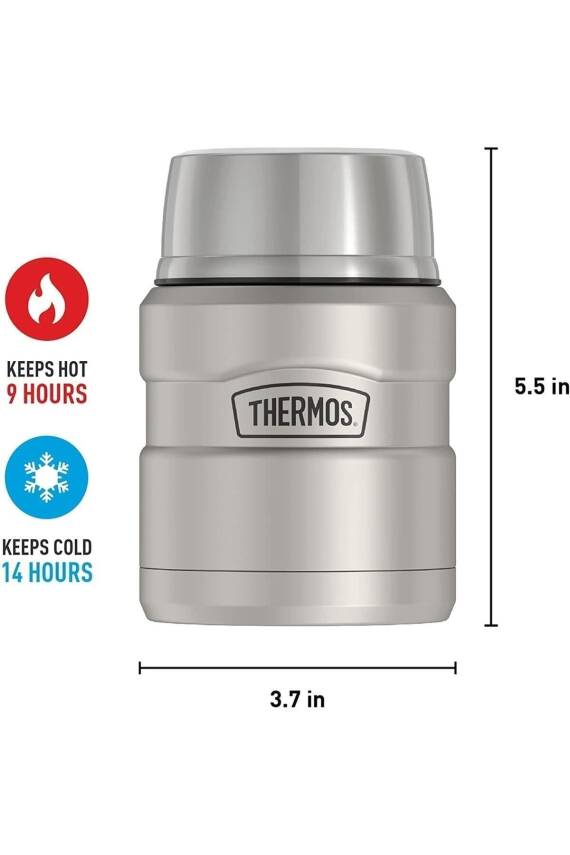 Thermos 101311 Stainless King 0,47 Litre Çelik Yemek Termosu - 7