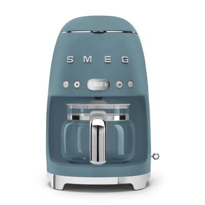 Smeg DCF02SBMEU 50's Style Retro Mat Mavi Filtre Kahve Makinesi - 1