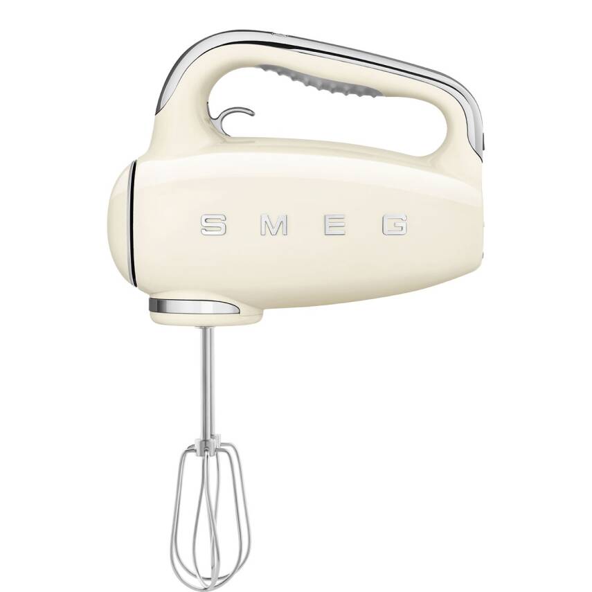 Smeg HMF01CREU 50's Style Retro Krem 500 Watt El Mikseri - 1