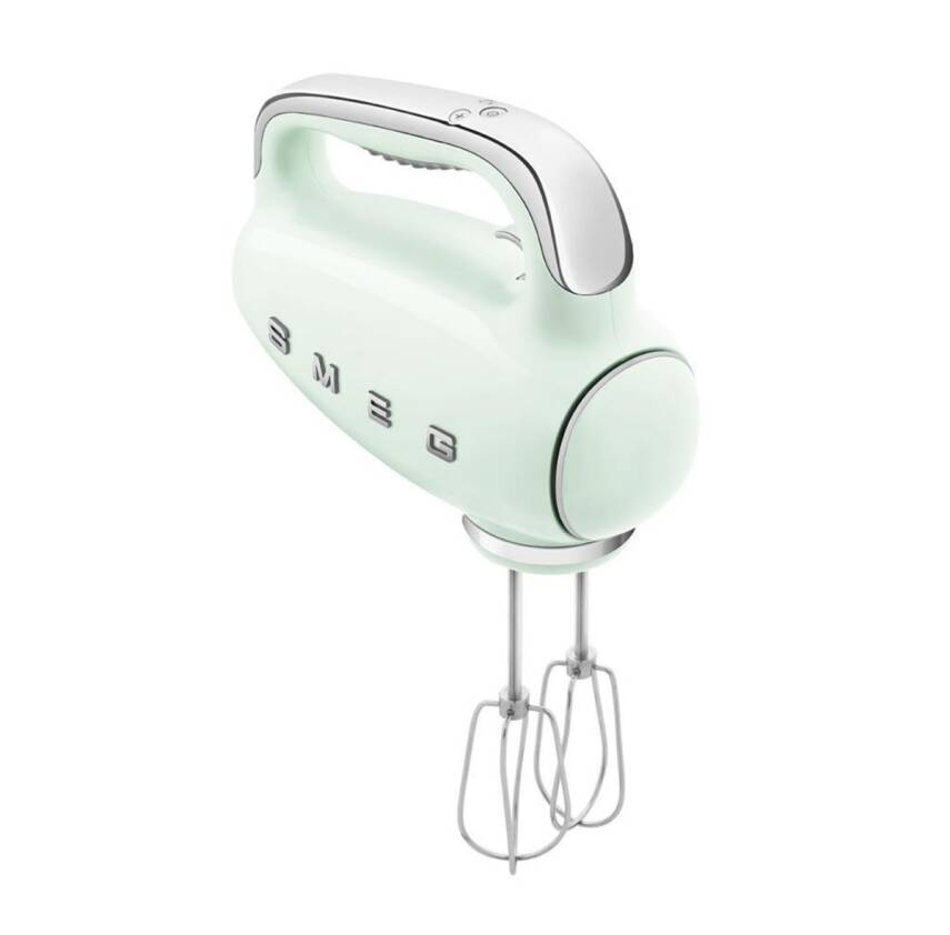 Smeg HMF01PGEU 50's Style Retro Yeşil 500 Watt El Mikseri - 4