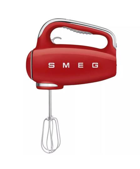 Smeg HMF01RDEU 50's Style Retro Kırmızı 500 Watt El Mikseri - 1