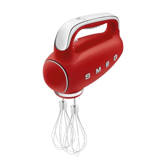 Smeg HMF01RDEU 50's Style Retro Kırmızı 500 Watt El Mikseri - 2