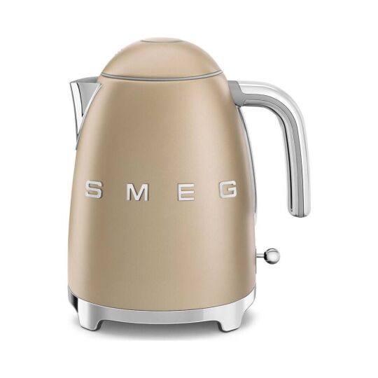 Smeg KLF03CHMEU 2400 Watt 1.7 Litre Mat Gold Çelik Kettle - 1