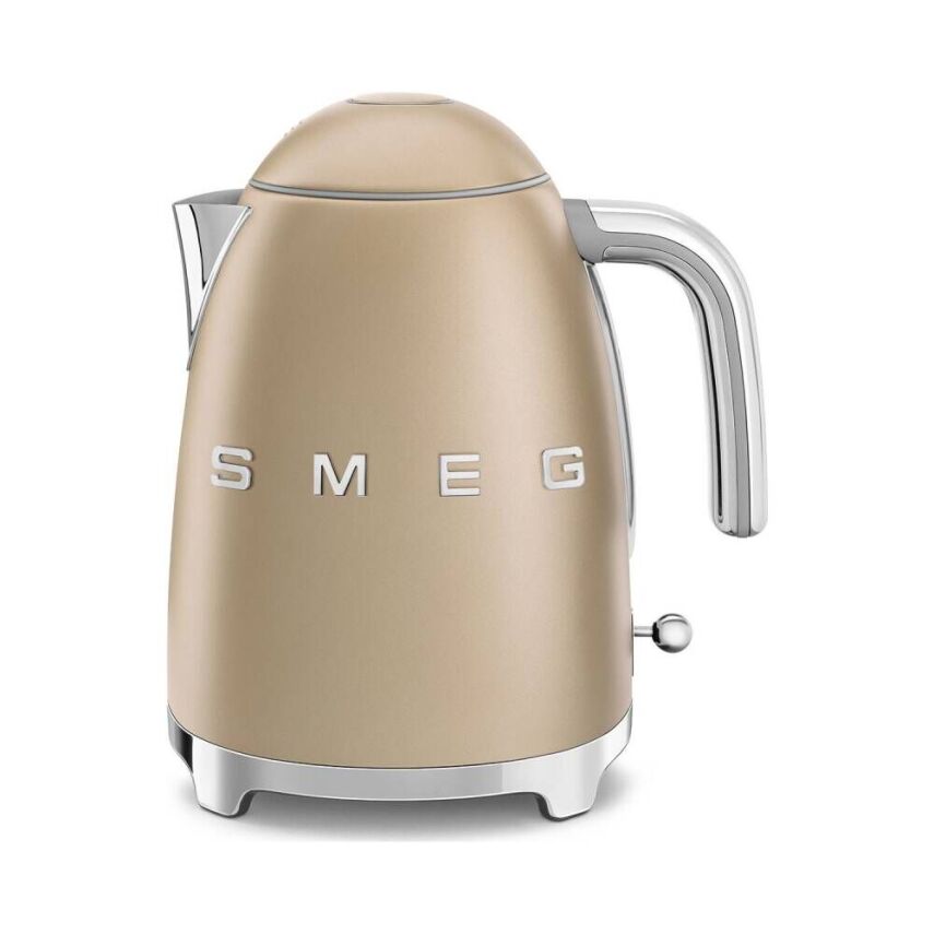 Smeg KLF03CHMEU 2400 Watt 1.7 Litre Mat Gold Çelik Kettle - 1