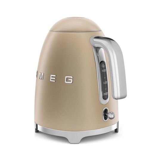 Smeg KLF03CHMEU 2400 Watt 1.7 Litre Mat Gold Çelik Kettle - 3