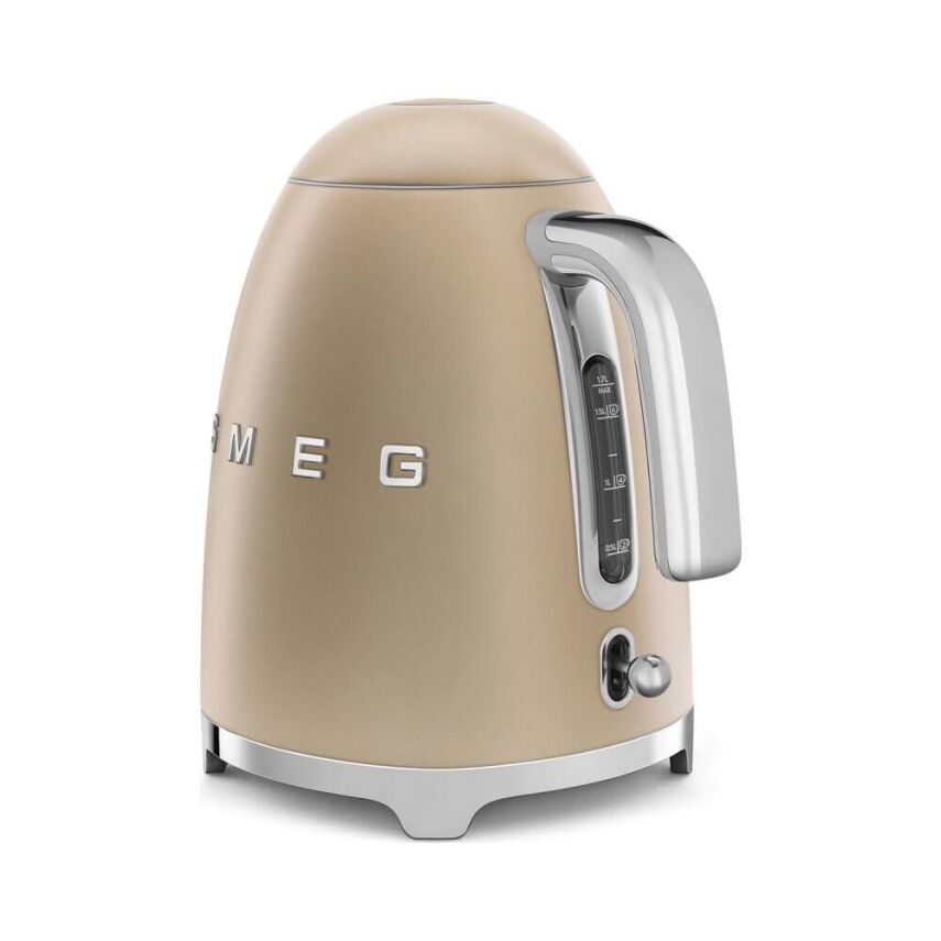 Smeg KLF03CHMEU 2400 Watt 1.7 Litre Mat Gold Çelik Kettle - 3
