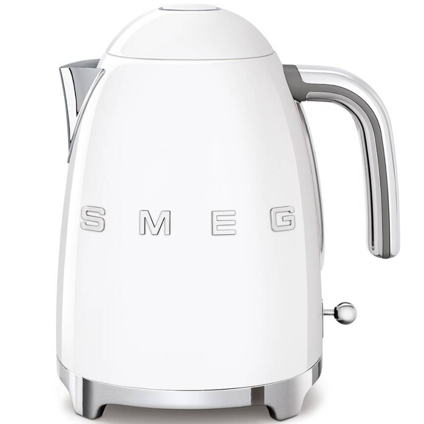 Smeg KLF03WHEU Retro Beyaz 2400 Watt 1.7 Litre Çelik Kettle - 1