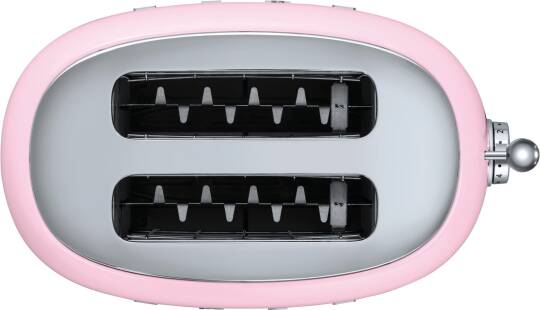 Smeg TSF01PKEU Retro Pembe 2X2 Slot Ekmek Kızartma Makinesi - 4