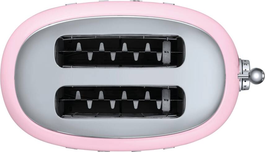 Smeg TSF01PKEU Retro Pembe 2X2 Slot Ekmek Kızartma Makinesi - 4