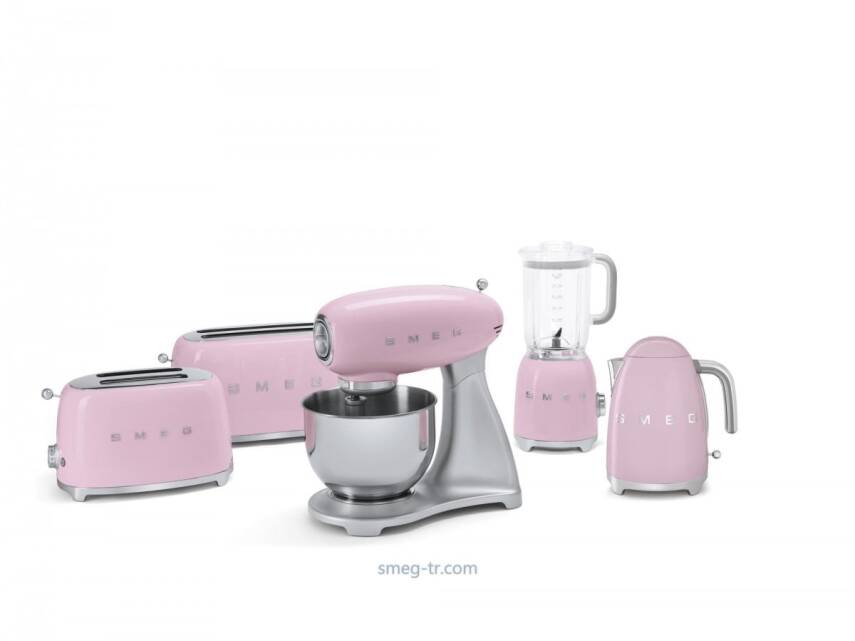 Smeg TSF01PKEU Retro Pembe 2X2 Slot Ekmek Kızartma Makinesi - 6