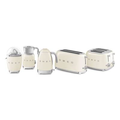 Smeg TSF03CREU Retro Krem 4x4 Slot Ekmek Kızartma Makinesi - 6