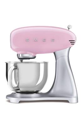 Smeg SMF02PKEU Retro Pembe 800 Watt 4.8 Litre Stand Mikser - 3