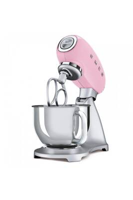 Smeg SMF02PKEU Retro Pembe 800 Watt 4.8 Litre Stand Mikser - 5