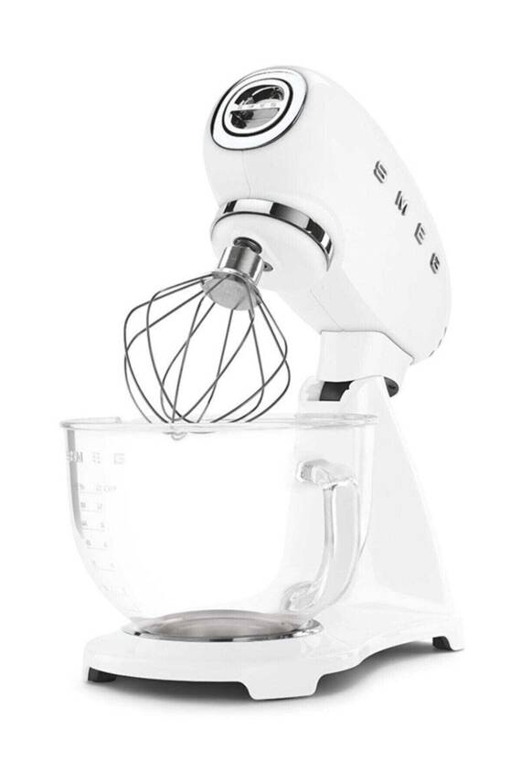 Smeg SMF13WHEU 4.8 Litre Beyaz Stand Mikseri - 6