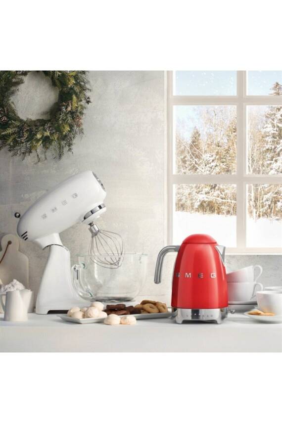 Smeg SMF13WHEU 4.8 Litre Beyaz Stand Mikseri - 11