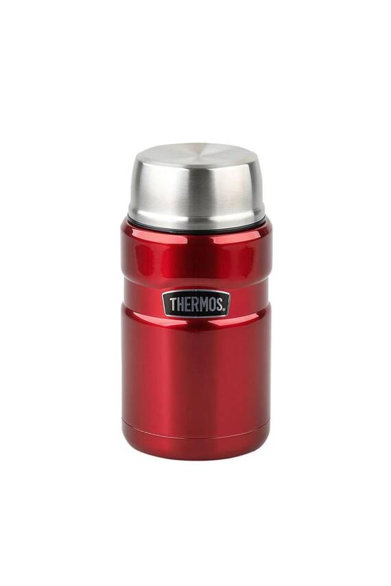 Thermos SK3021 SM3021CR Stainless King Yemek Termosu 0.71L Cranberry - 1