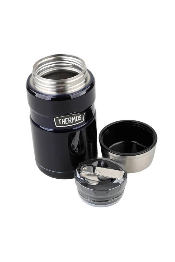 Thermos SK3021 SM3021MB Stainless King Yemek Termosu 0.71L M.Blue - 2