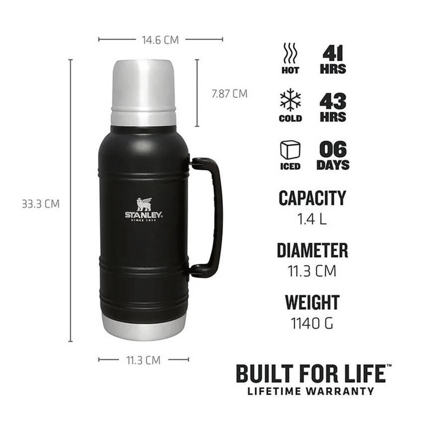 Stanley Artisan Black Moon 1.4 L Siyah Termos - 2