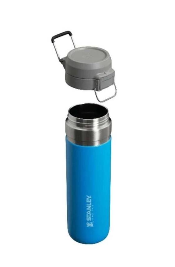 Stanley The Quick Flip Paslanmaz Çelik Termos 0,70 Lt Mavi - 3