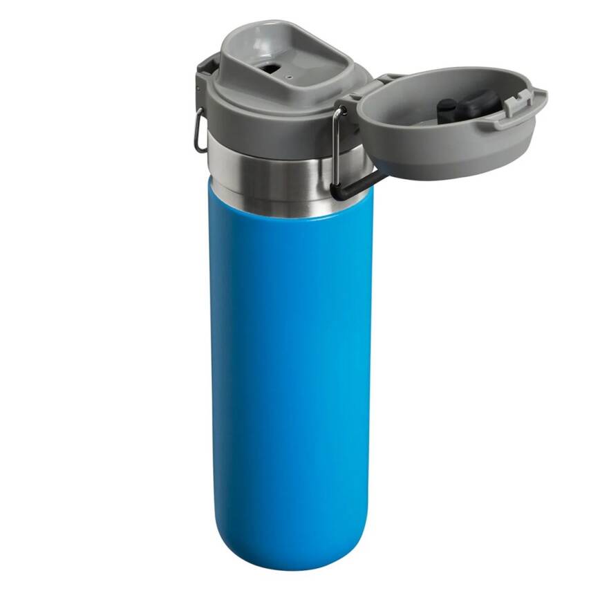 Stanley The Quick Flip Paslanmaz Çelik Termos 0,70 Lt Mavi - 4