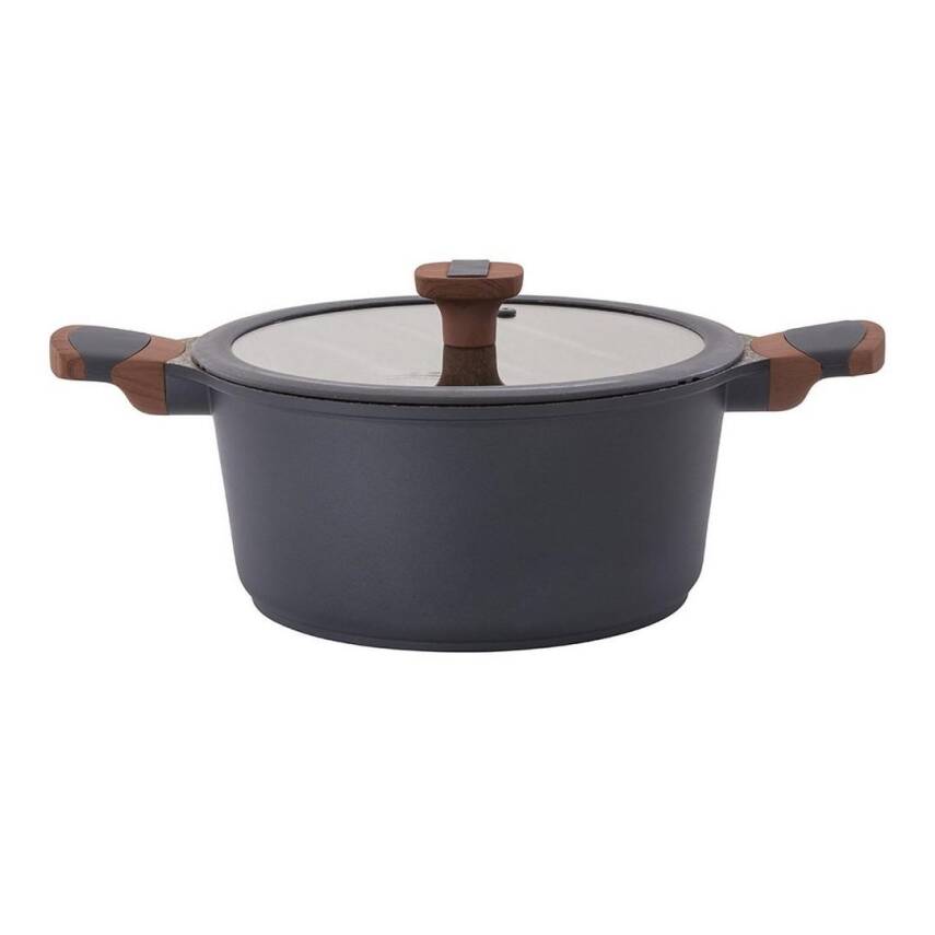 Stone 7 Parça Granit Tencere Seti - 4