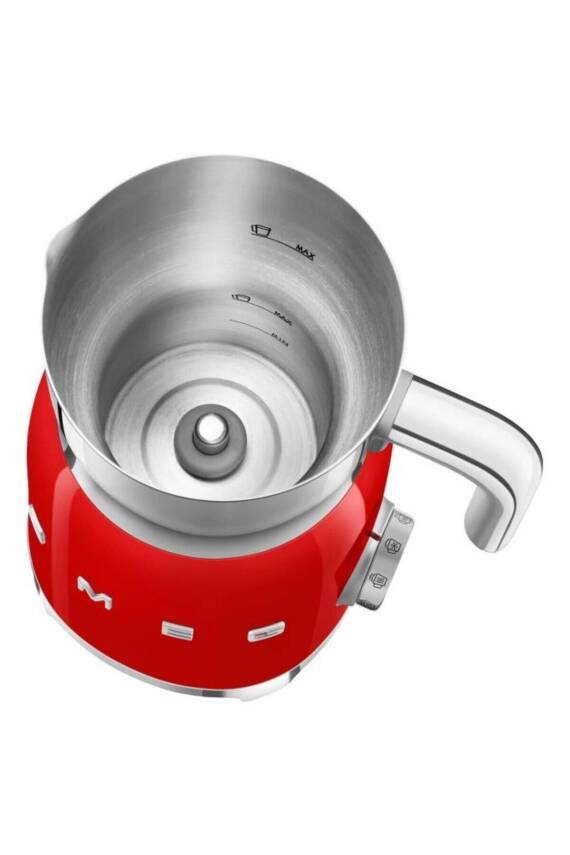 Smeg MFF11RDEU 50's Style Kırmızı Süt Köpürtücü - 6