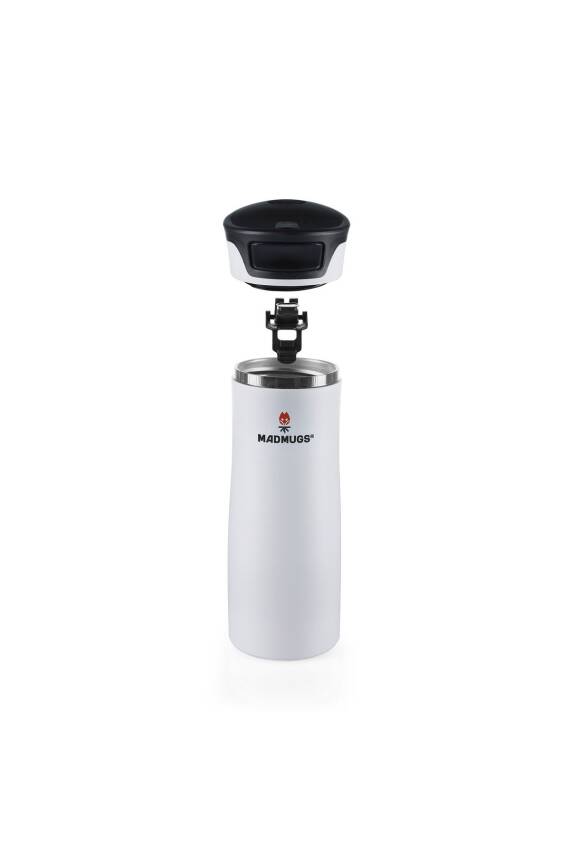 MADMUGS TM-TA-002 Travel Mug Termos Bardak 0,47lt-Beyaz - 2