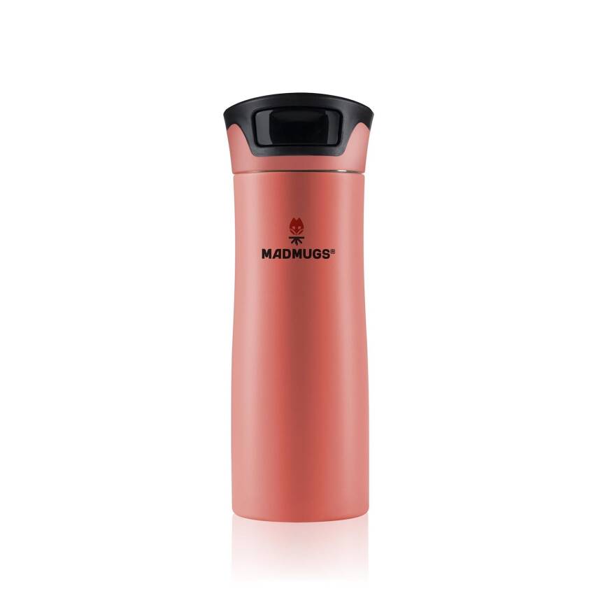 MADMUGS TM-TA-004 Travel Mug Termos Bardak 0,47lt-Turuncu - 2