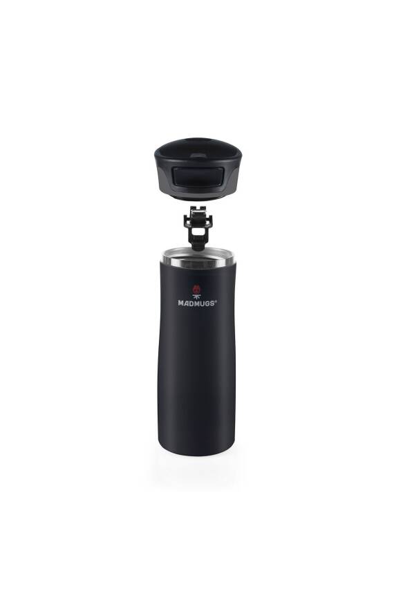 MADMUGS TM-TA-001 Travel Mug Termos Bardak 0,47lt-Siyah - 2