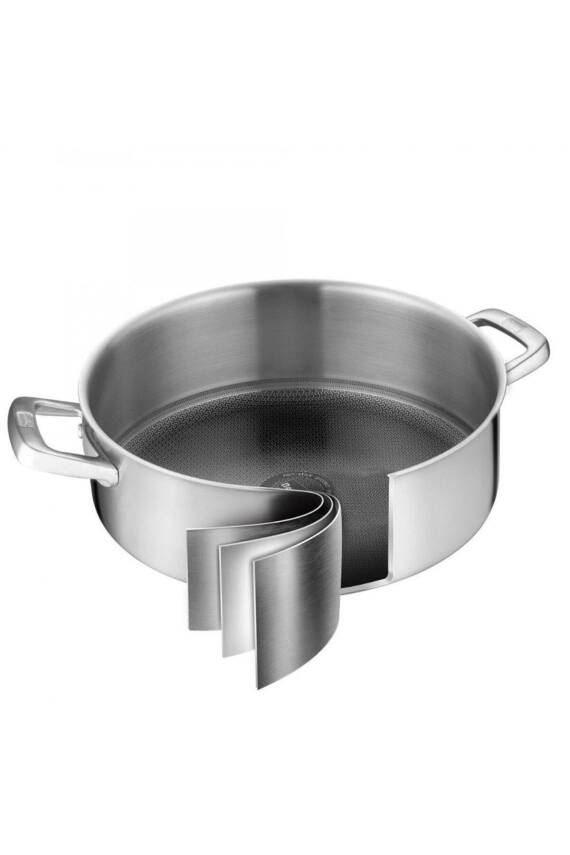 Berndes 99214 Tricion Pro Paslanmaz Çelik Tencere Cam Kapaklı 24 cm - 2