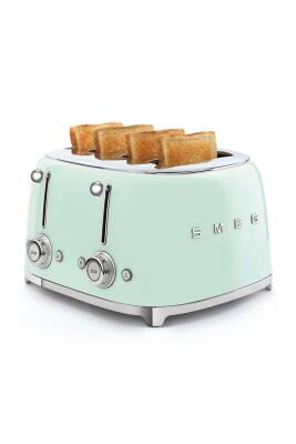 Smeg TSF03PGEU 1x4 Yeşil Ekmek Kızartma Makinesi - 2