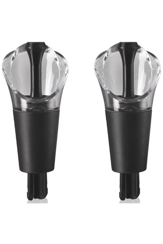 Vacu Vin 6504606 Şarap Servis Tıpa 2 parça Kutulu - 1