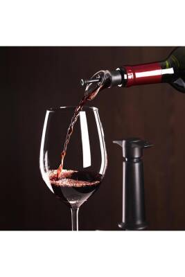 Vacu Vin 6504606 Şarap Servis Tıpa 2 parça Kutulu - 2