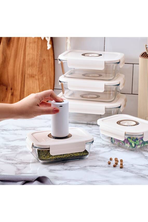 Aryıldız 153AR258941 Vacuum-Fresh Vakumlu Saklama Kabı Seti 25 Parça - 2