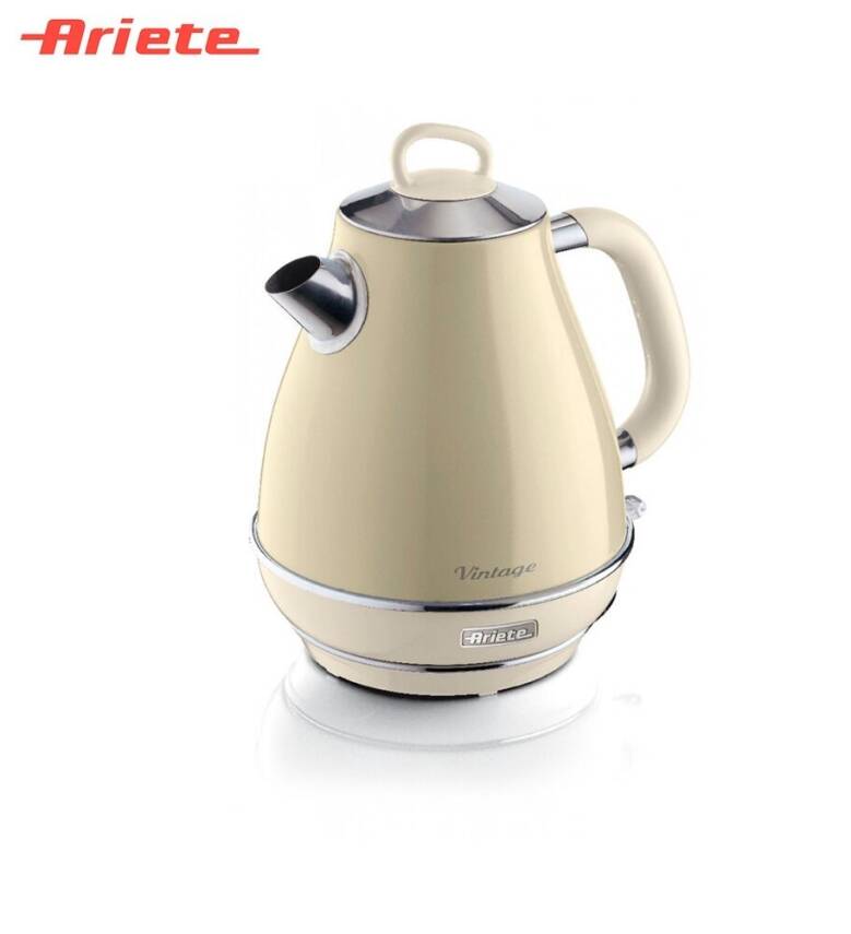Vintage 1.7 Litre Kettle Bej - 1