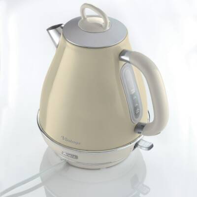 Vintage 1.7 Litre Kettle Bej - 2