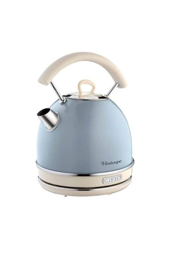 Ariete 00C287705AR0 Vintage Mavi 2000 Watt 1.7 Litre Çelik Kettle - 1