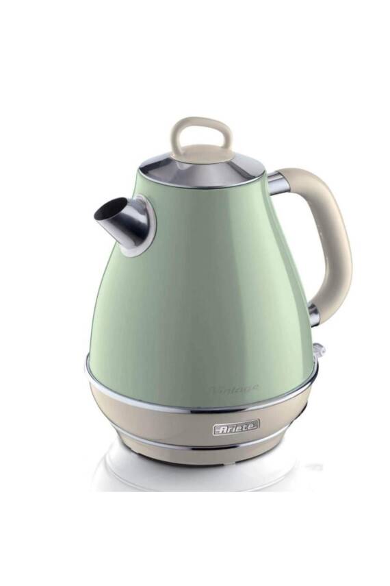 Ariete 00C286904AR0 Vintage 1.7 Litre Kettle Yeşil - 2