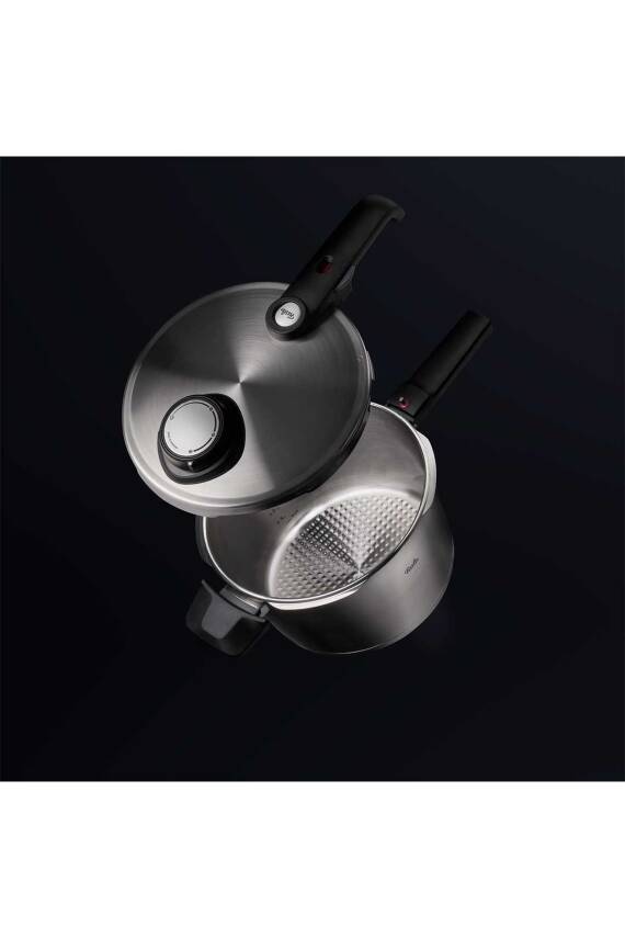 Fissler Vitavit Premium 3PRG Mat Gümüş 4.5 Litre Düdüklü Tencere - 5