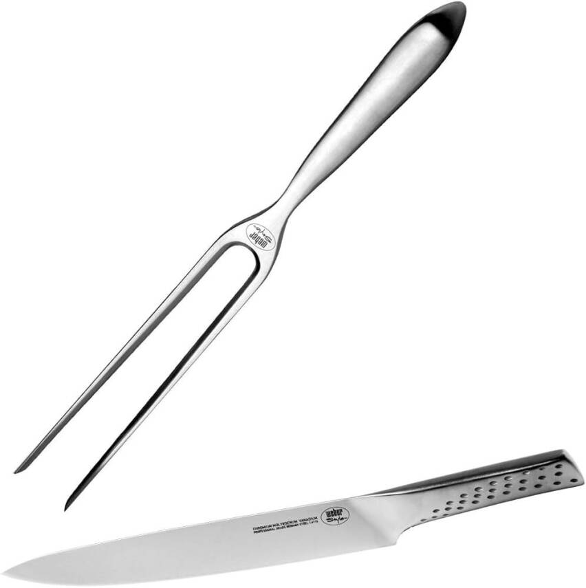 Weber 17074 Deluxe Izgara Çatal Bıçak Takımı - 1